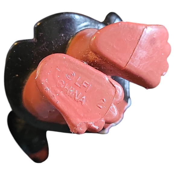 Vtg 93 Walmart Kid's Meal Lisa Frank Rainbow Hollywood Bear PVC Figure Toy - Picture 3 of 3